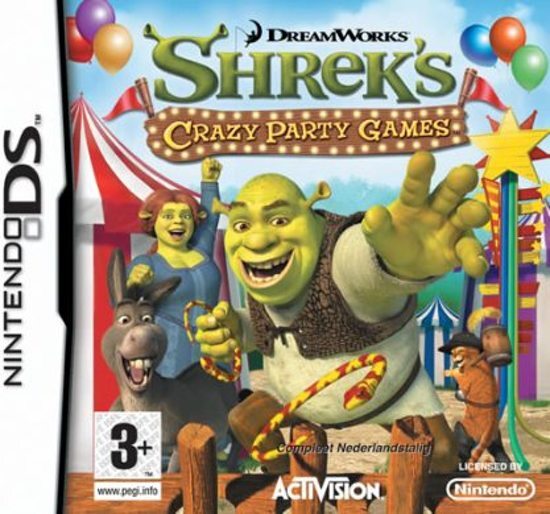 Activision Shrek: Crazy Party Games