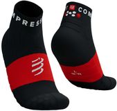 Compressport Ultra Trail Low Socks Unisex Black/Red (45-48)