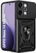 Techsuit Hoesje geschikt voor Oppo Reno14 Pro - Camshield Back Cover - Zwart