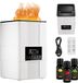 Moraj VARMA - Humidificateur d'air et diffuseur d'arômes - Effet flamme LED - 3,5 litres - Ultrasonique