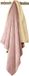 De Witte Lietaer Teddy Fleece Plaid Laya - Vieux Rose - XL - 220 x 240 cm - Polyester