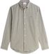 Tommy Hilfiger Heren Lange Mouwen Shirt XL Katoen Groen/Wit