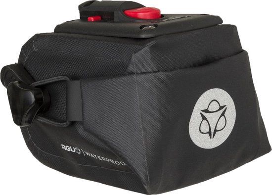 AGU Zadeltas Shelter Clean X-Small - Zwart - 0,5L - Waterdicht - KLICKfix