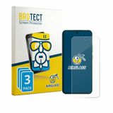 BROTECT Screenprotector 3 Stuks voor Oppo F33 Verre Verre Transparant