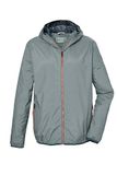 Killtec KOS 112 Heren Outdoor Jas Blauwgrijs XL Polyester Waterdicht Winddicht Lente/Zomer 2025