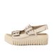 Art 1579 Brighton Sandales en cuir beige pour femme (37)