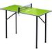JOOLA Table de tennis de table intérieure, panneau de fibres de bois, cadre en métal (Vert)