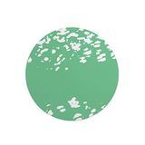 Questo Casa Ronde Digitally Printed Mouse Pad, Non-Slip Base, for Office and Home, Diameter: 22 cm