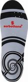 Sorbothane Inlegzooltjes Pro Rubber Grijs/rood Maat 41