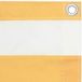 Maison Exclusive - Pare-vue de balcon en tissu Oxford blanc et jaune 75x300 cm