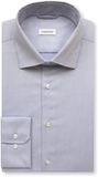 Seidensticker Shaped Fit Overhemd Lange Mouw Blauw Strijkvrij Maat 39