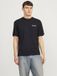 JACK&JONES JJELEGACY TEE SS O-NECK NOOS Homme T-shirt Noir Coton Loose Fit XS