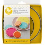 Wilton Uitsteekvormpjes Set - Koekvormpjes - Rond - 4 Stuks