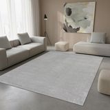 TapisTrend tapis design argent 160 cm rond