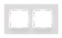 SIMON - Wandframe, 2 elementen, serie 82 Concept, mat wit