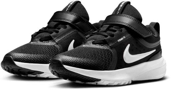Nike Star Runner 5 PS Hardloopschoenen Junior Zwart/Wit