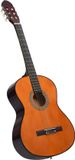 vidaXL - Klassieke Gitaar - 4/4 - 39" - Lindenhout - Donkerbruin