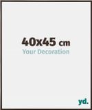 yd. - Cadre photo 40x45 cm - Plastique - Anthracite - Evry