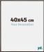 yd. - Cadre photo 40x45 cm - Plastique - Anthracite - Evry