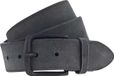 Vanzetti Leren riem Denim Love 40mm Full Leather Belt W110 Black zwart