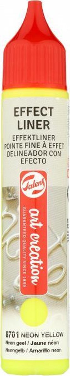 Royal Talens Talens Effect Liner/Dot Stift Neon Yellow 28ml | 8701