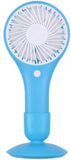 Urban Living Draagbare USB ventilator met standaard - lichtblauw