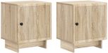 vidaXL Nachtkastje Sonoma Eiken 43 x 34,5 x 50 cm