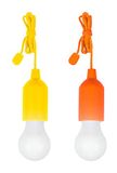 LEOFLA 2 x draagbare led-gloeilampen, kleurrijk, stroomloos, X huis, camping, tuin