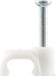 Q-link Kabelclip plat 6 mm wit 20 stuks