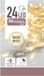 Merkloos Decoration Noël - Blanc chaud - 24 leds - 200 cm - sur pile