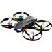 SZSMART Minidrone V16 avec lumière colorée (autonomie : 12 min - 1 batterie - Noir)