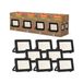 LEDVANCE LED-schijnwerper met energie-efficiëntieklasse A, zwarte aluminium behuizing, 5 W, 870 lm