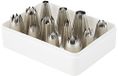 PME JEM Savoy-tuleassortiment, 12-delig, roestvrij staal, zilver