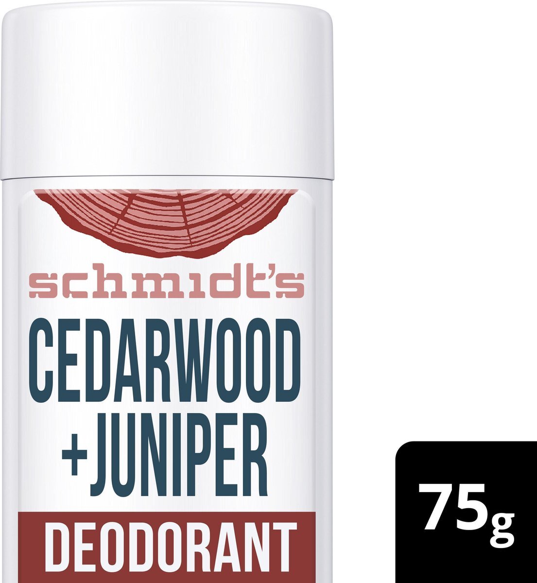 Schmidt's Naturals Schmidt's Cedarwood + Juniper Natural Deodorant Stick 75 g