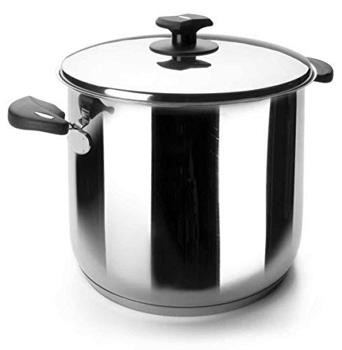 Lacor Nova Ladycor Deep Stock Pot - 30 x 20 x 17.5 cm - Stainless Steel