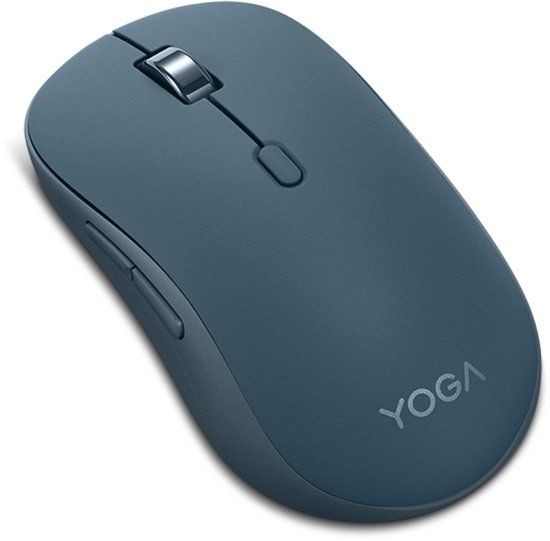 Lenovo LENOVO Yoga Bluetooth Silent Mouse (P) Muis Draadloos Optisch Turquoise 8 Toetsen