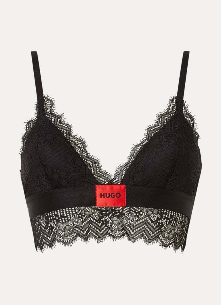 HUGO BOSS HUGO BOSS Voorgevormde bralette van kant met logo