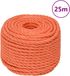 vidaXL Werktouw 12 mm 25 m polypropeen oranje