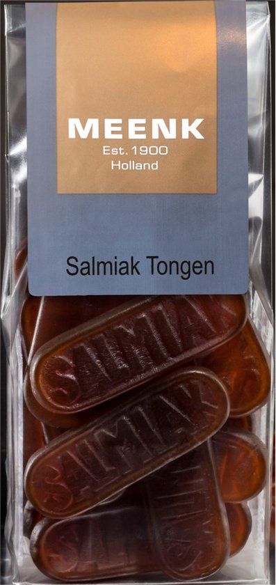 Meenk Salmiak Tongen - 170g