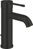 GROHE Essence New S-Size Wastafelmengkraan – AquaGuide – Met Trekwaste – EcoJoy – Matte Black