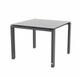 4 Seasons Outdoor Goa Tafel 95x95cm Vierkant Aluminium Kunststof Grijs