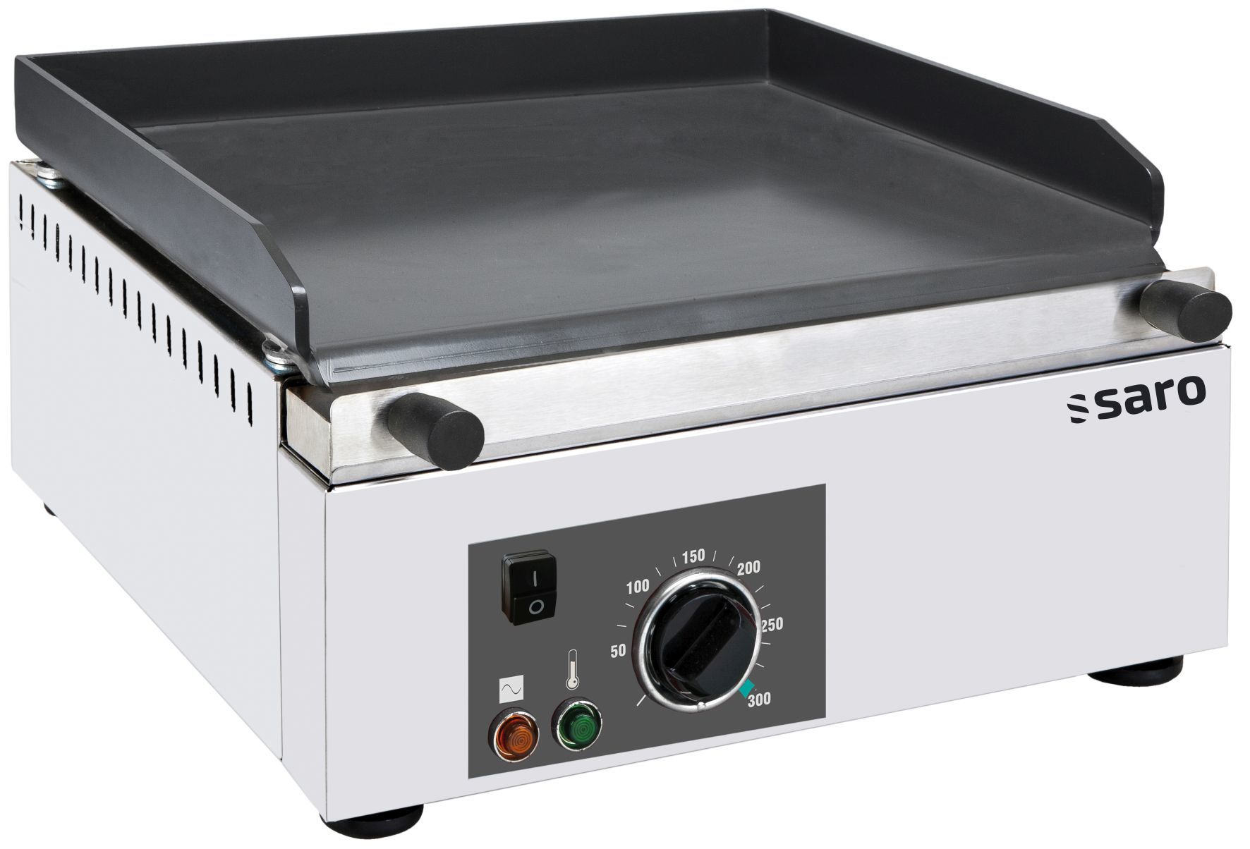 Saro GPK 400 Elektrische grillplaat - 3000W - Zwart/RVS