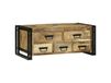 Maison Exclusive - Table basse, marron, 90 x 50 x 38 cm, manguier massif