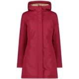 CMP Parka met capuchon voor dames - Rood - Maat 40