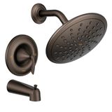 Moen T2233EPORB Eva collectie bad douche kraan, olie gewreven brons