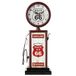 Lily's Home Ouderwetse Route 66 Benzinepomp Mantle klok