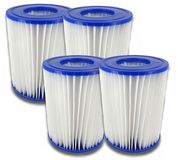 Bestway Set van 4 poolfilters, maat 2, 58094