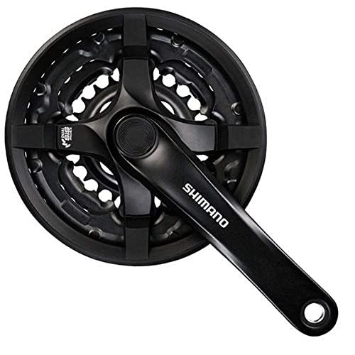Shimano FC-TY501 Quadrato 6/7/8 EnteriSi Garnitura, Unisex Adult, Nero, 170 mm