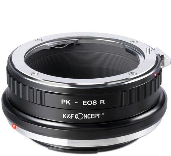 K&F Pentax K Adapterring compatibel met EOS R