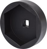 KS TOOLS 1" Achsmuttern-Schlüssel, 6-kant, kurz, 130mm 460.0270